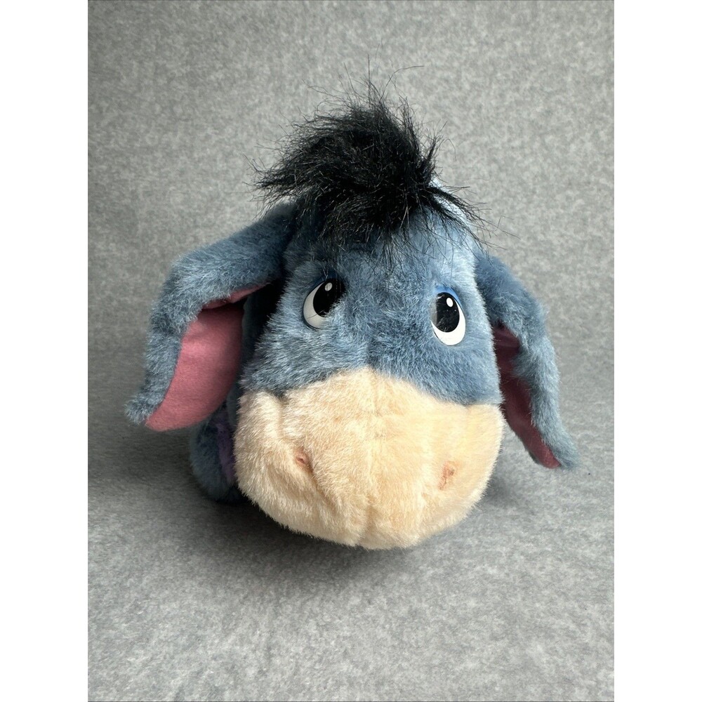 Fisher Price Plush Ask Me More Eeyore Mattel Winnie Pooh 1999 *READ Description*